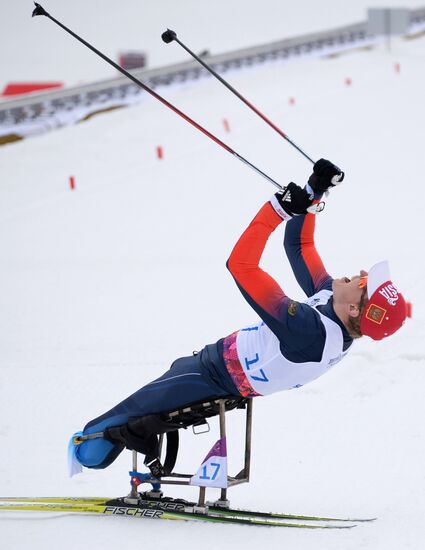 2014 Winter Paralympics. Cross-country skiing. Men. 15km race