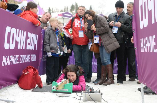 2014 Winter Paralympics. Cross-country skiing. Men. 15km race