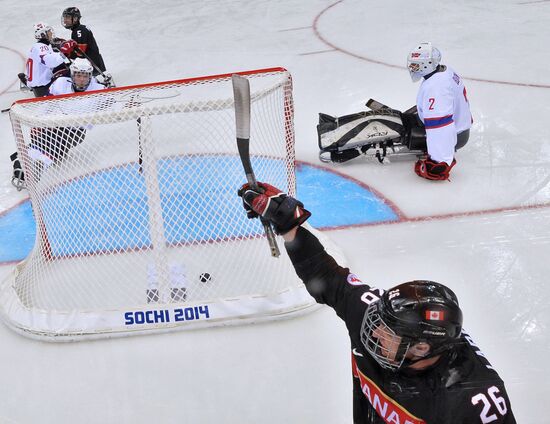 2014 Winter Paralympics. Ice sledge hockey. Canada vs. Norway