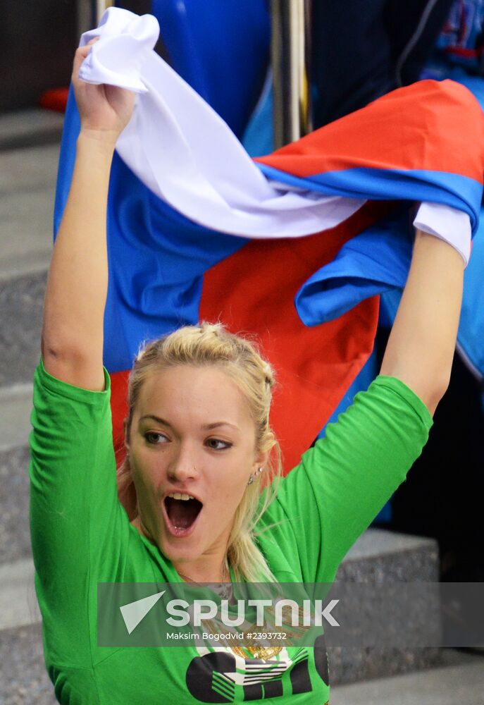 2014 Winter Paralympics. Ice sledge hockey. Russia vs. Italy