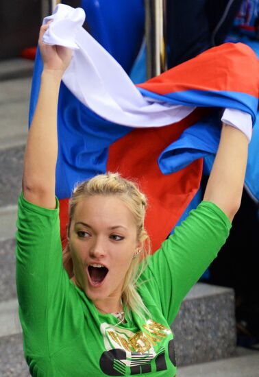 2014 Winter Paralympics. Ice sledge hockey. Russia vs. Italy