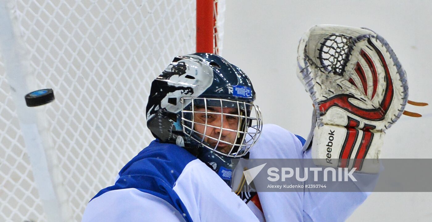 2014 Winter Paralympics. Ice sledge hockey. Russia vs. Italy