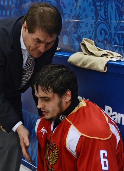 2014 Winter Paralympics. Ice sledge hockey. Russia vs. Italy