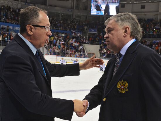 2014 Winter Paralympics. Ice sledge hockey. Russia vs. Italy