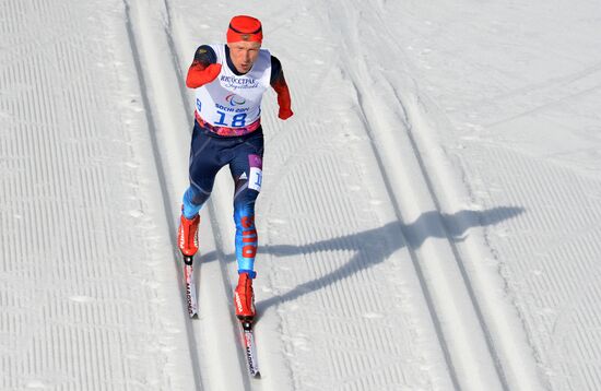 2014 Winter Paralympics. Cross-country skiing. Men. 20km race