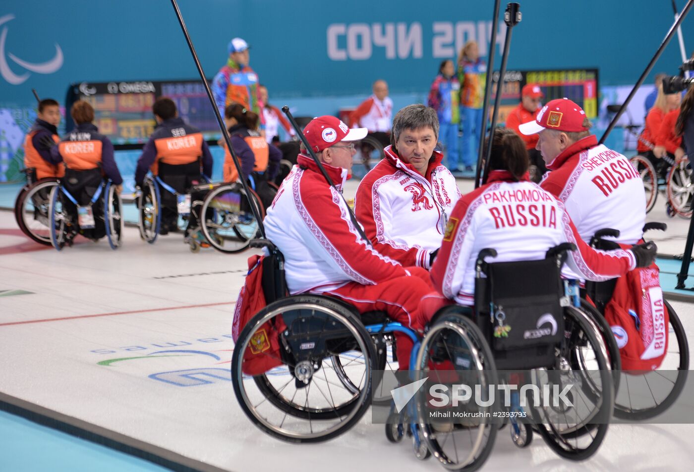 2014 Winter Paralympics. Curling. Day Three