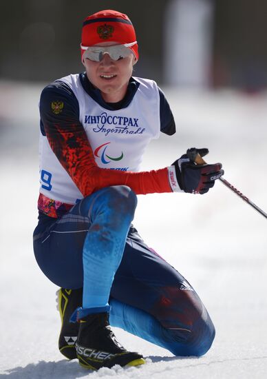 2014 Winter Paralympics. Cross-country skiing. Men. 20km race