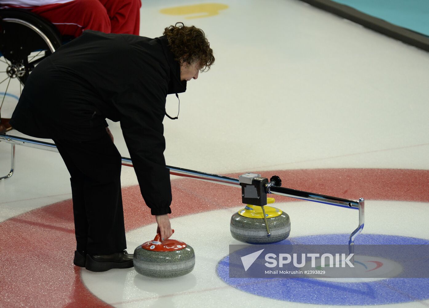 2014 Winter Paralympics. Curling. Day Three