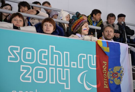 2014 Winter Paralympics. Wheelchair curling. Day Three