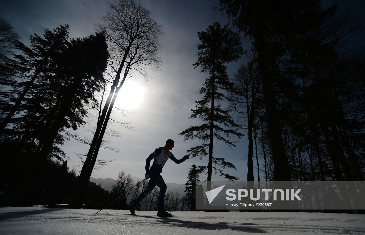 2014 Winter Paralympics. Cross-country skiing. Men. 20km race