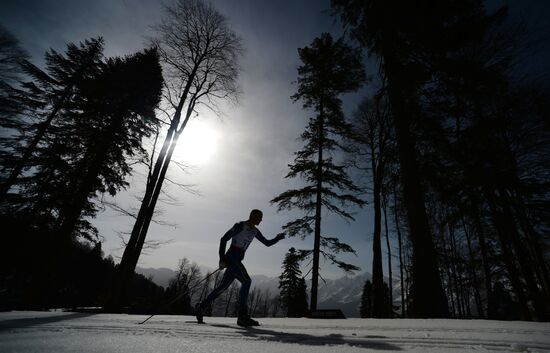 2014 Winter Paralympics. Cross-country skiing. Men. 20km race