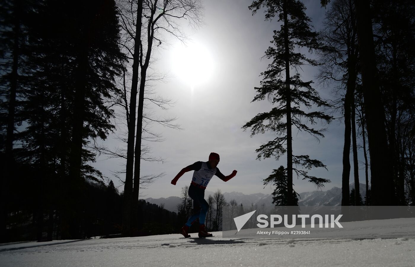 2014 Winter Paralympics. Cross-country skiing. Men. 20km race
