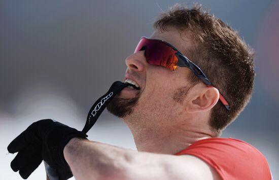 2014 Winter Paralympics. Cross-country skiing. Men. 20km race
