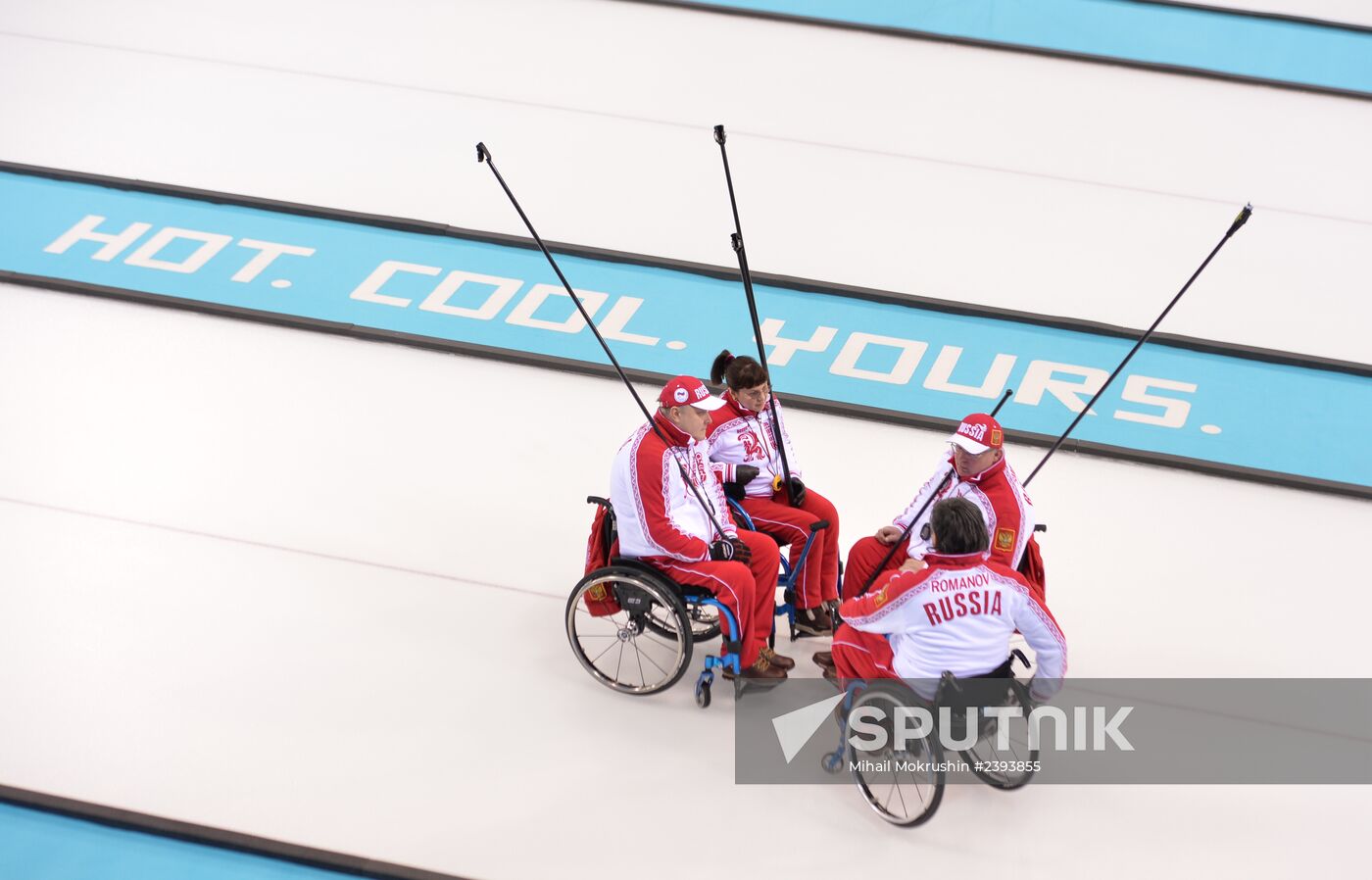 2014 Winter Paralympics. Curling. Day Three