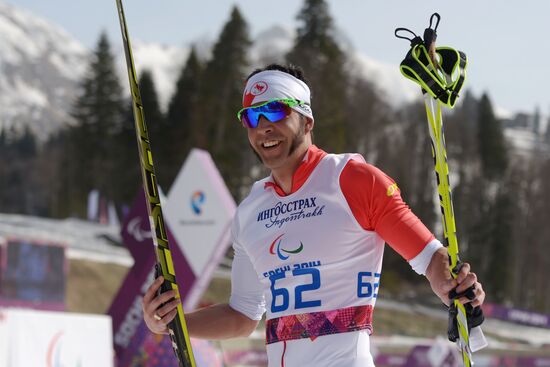 2014 Winter Paralympics. Cross-country skiing. Men. 20km race