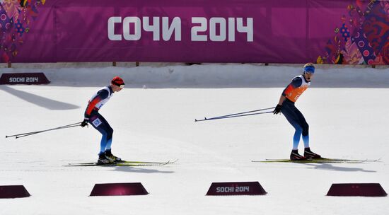 2014 Winter Paralympics. Cross-country skiing. Men. 20km race