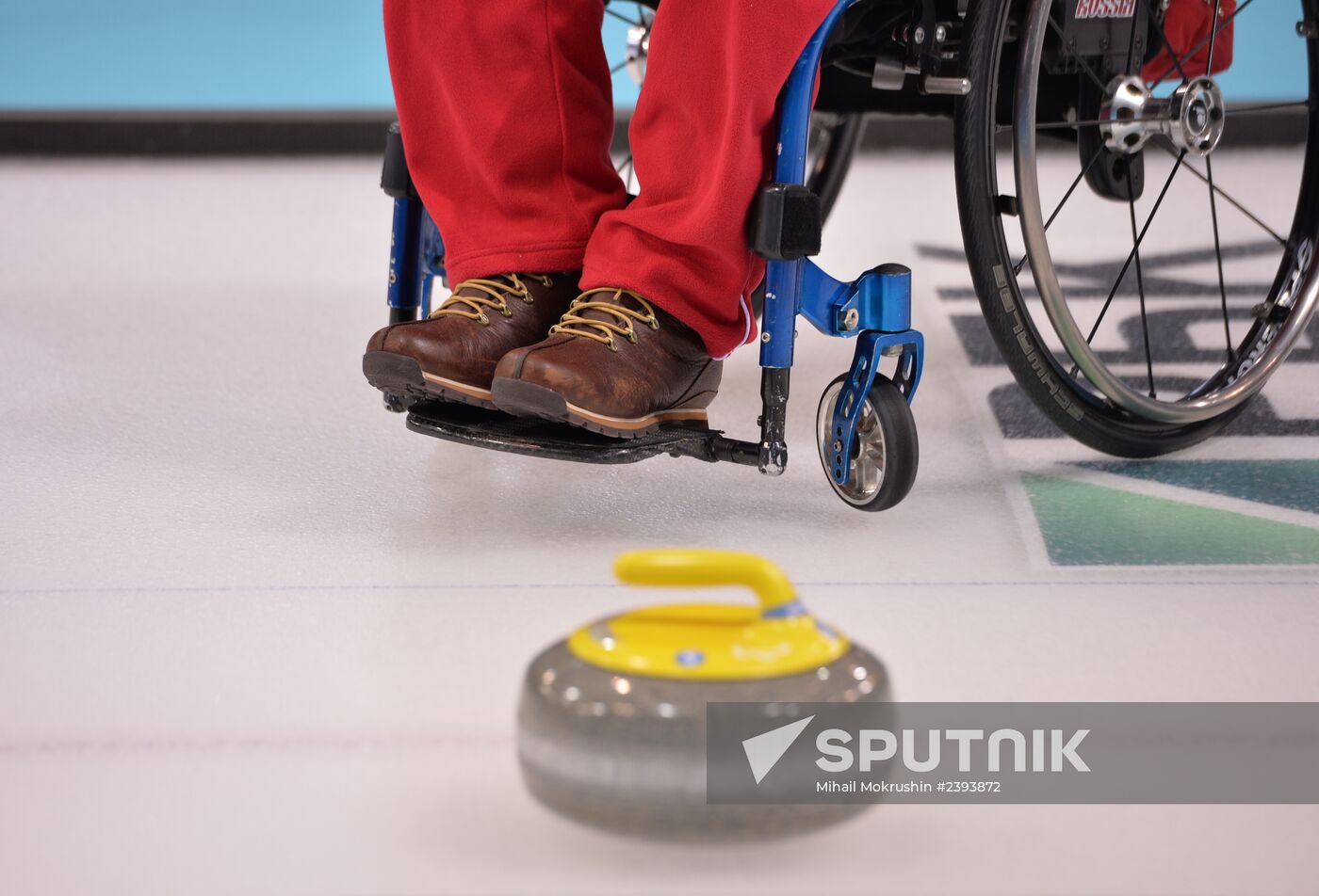2014 Winter Paralympics. Curling. Day Three