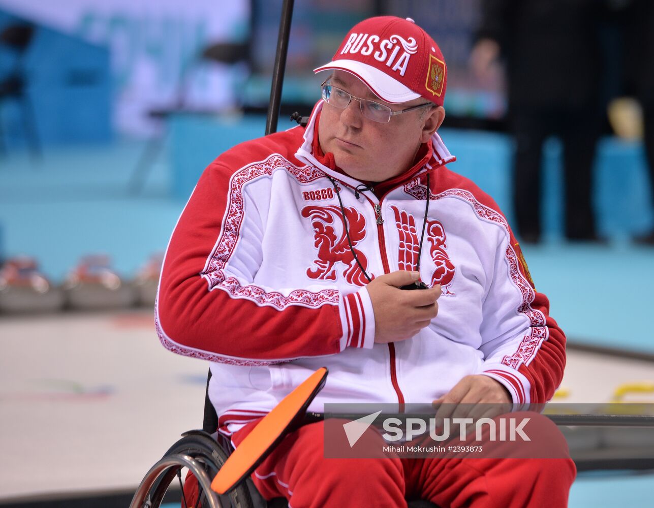 2014 Winter Paralympics. Curling. Day Three