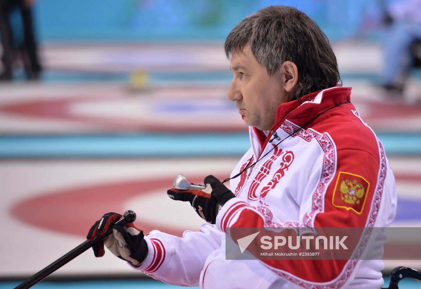 2014 Winter Paralympics. Curling. Day Three