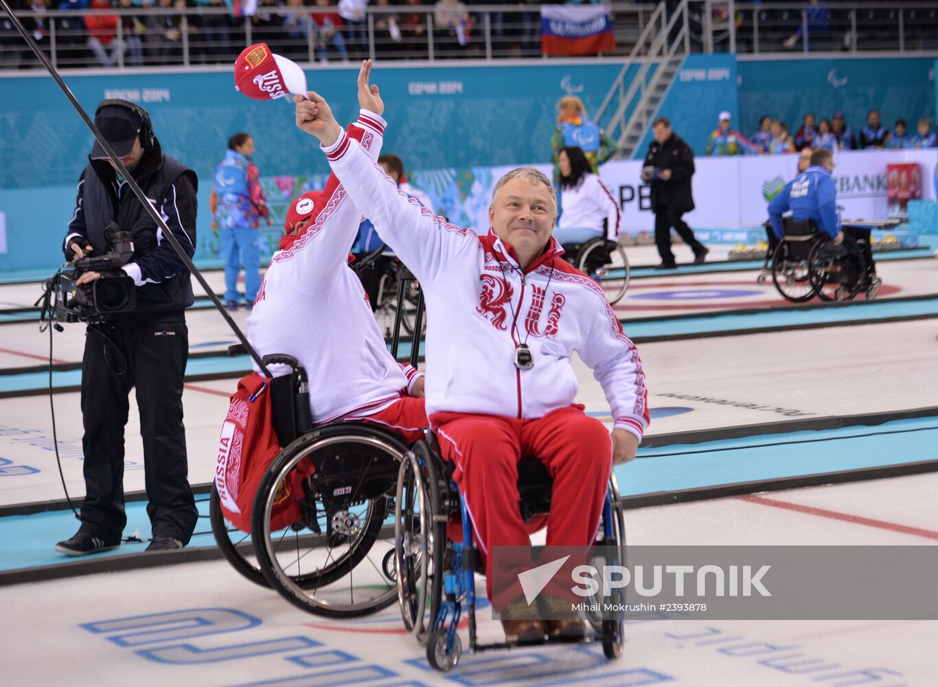 2014 Winter Paralympics. Curling. Day Three