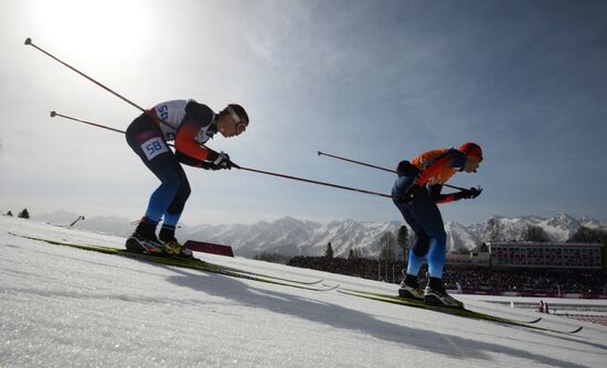 2014 Winter Paralympics. Cross-country skiing. Men. 20km race