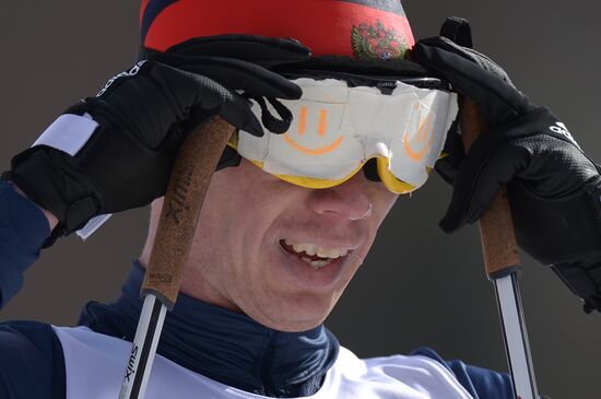 2014 Winter Paralympics. Cross-country skiing. Men. 20km race