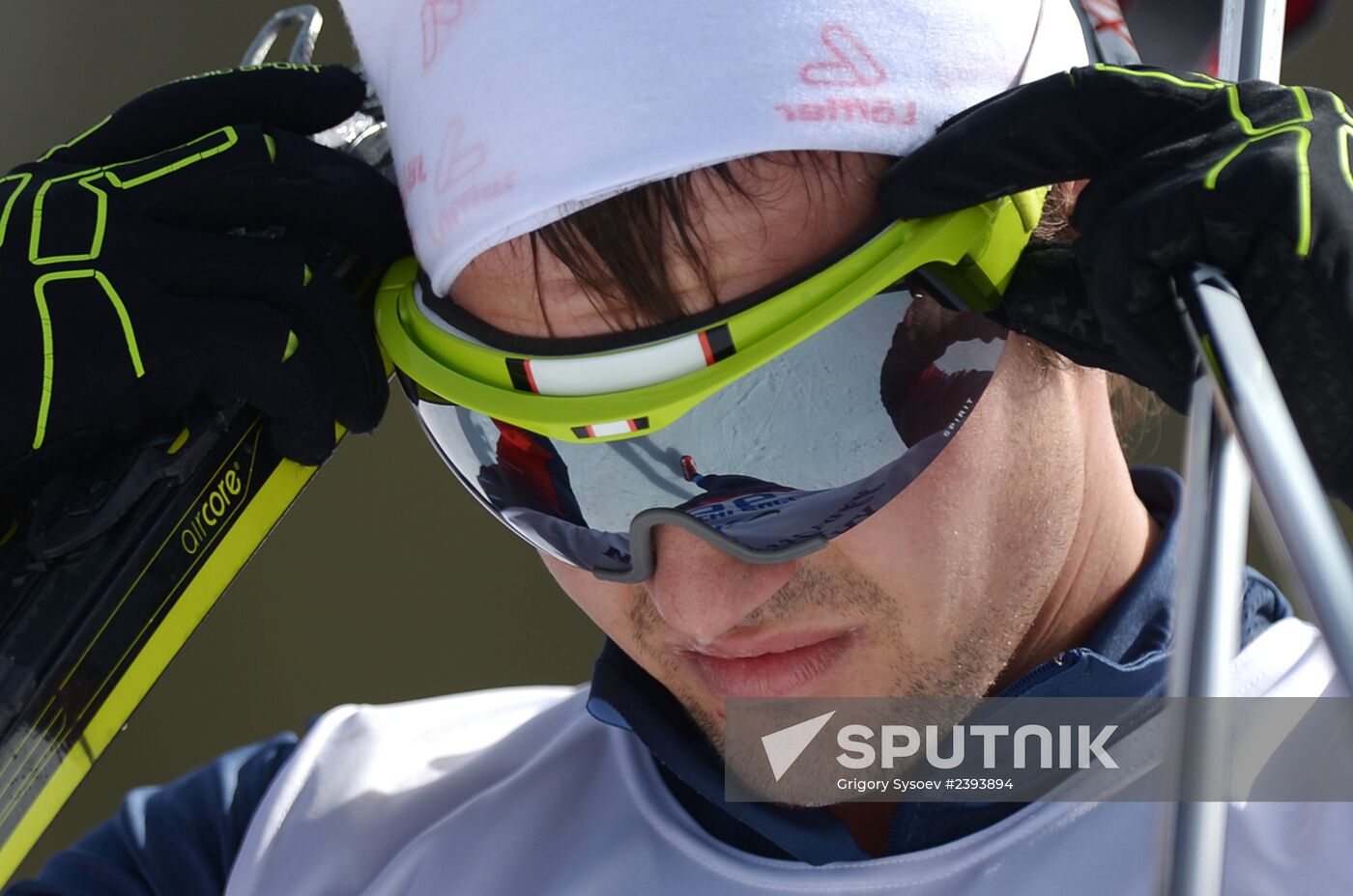 2014 Winter Paralympics. Cross-country skiing. Men. 20km race