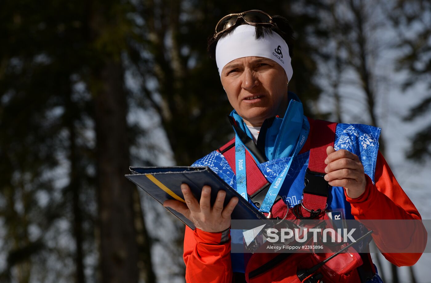 2014 Winter Paralympics. Cross-country skiing. Men. 20km race