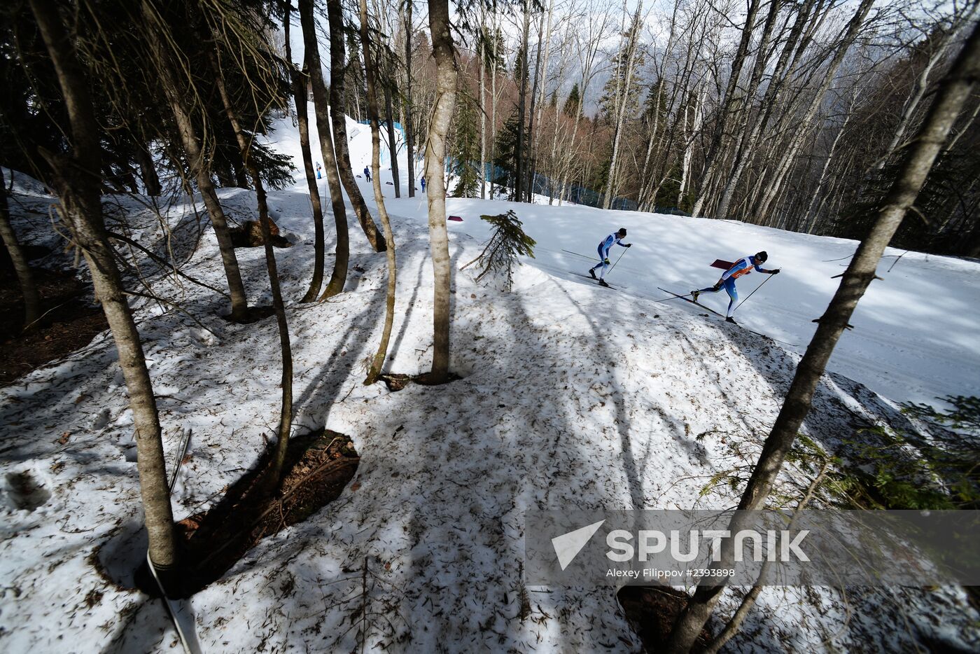 2014 Winter Paralympics. Cross-country skiing. Men. 20km race