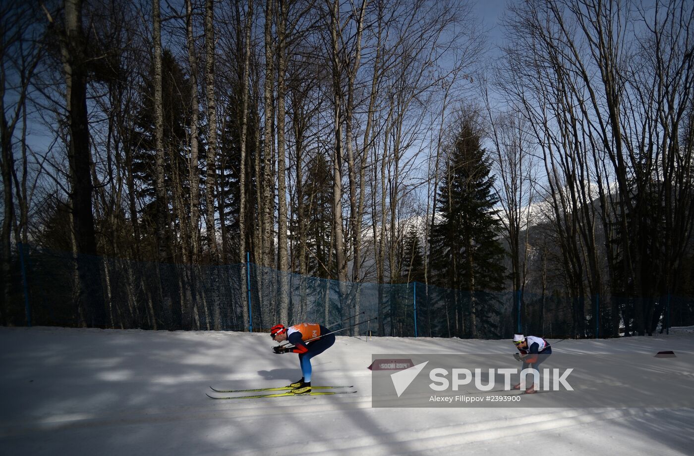 2014 Winter Paralympics. Cross-country skiing. Men. 20km race