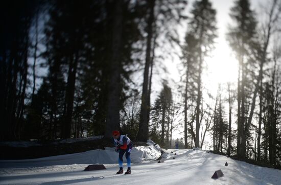 2014 Winter Paralympics. Cross-country skiing. Men. 20km race
