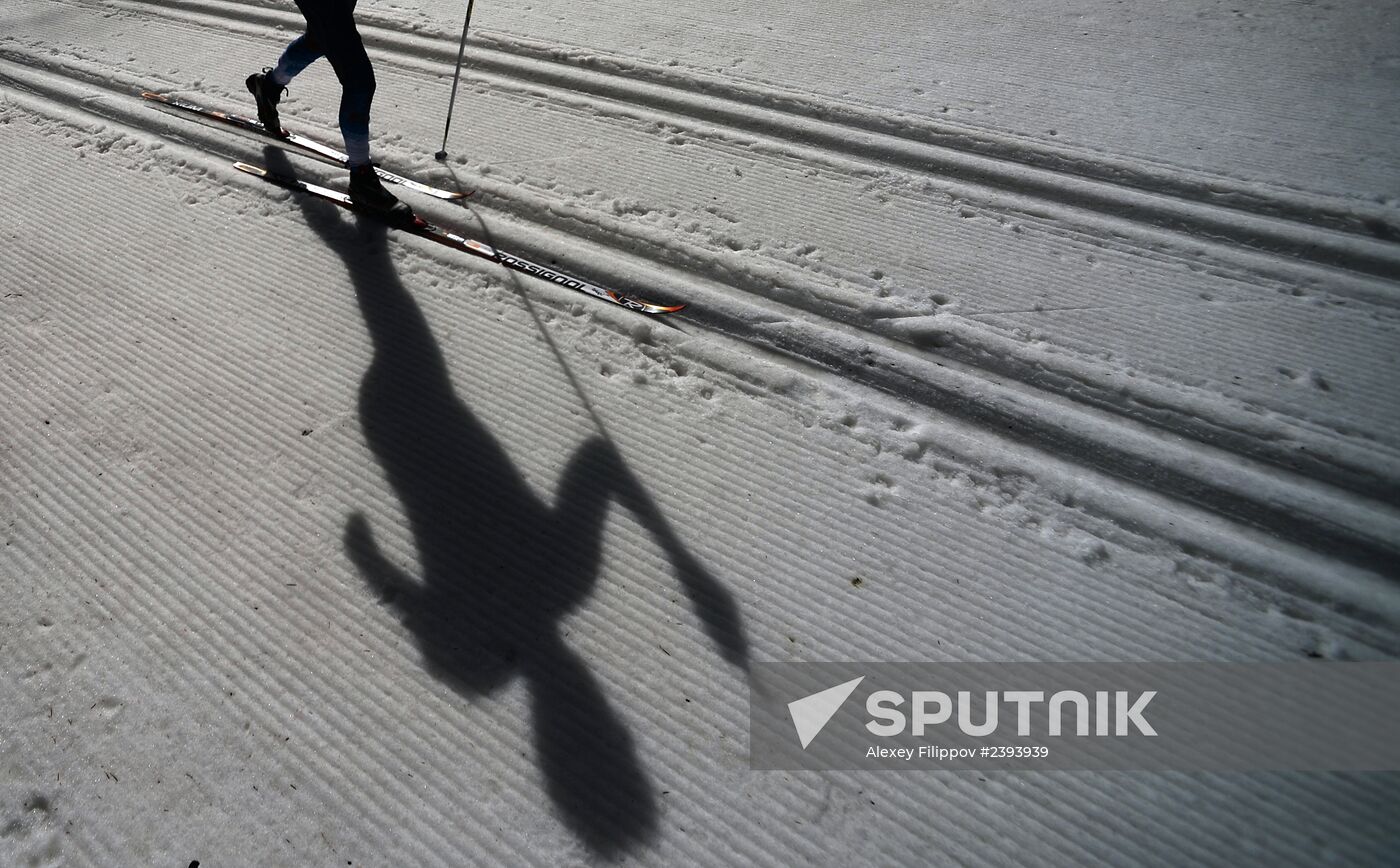 2014 Winter Paralympics. Cross-country skiing. Men. 20km race