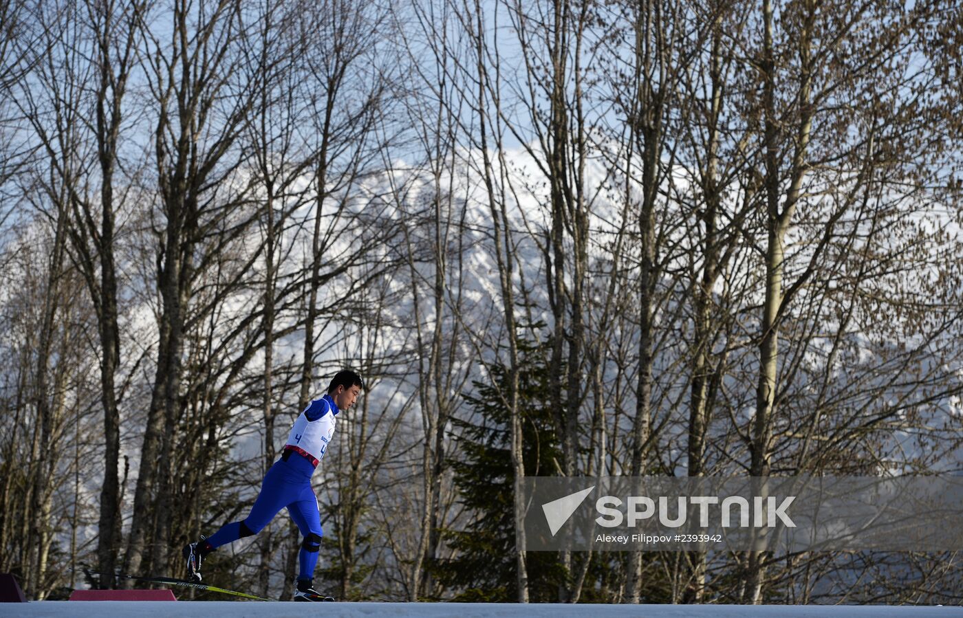 2014 Winter Paralympics. Cross-country skiing. Men. 20km race