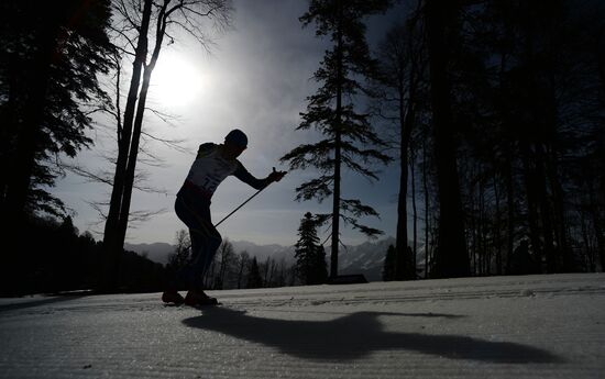 2014 Winter Paralympics. Cross-country skiing. Men. 20km race