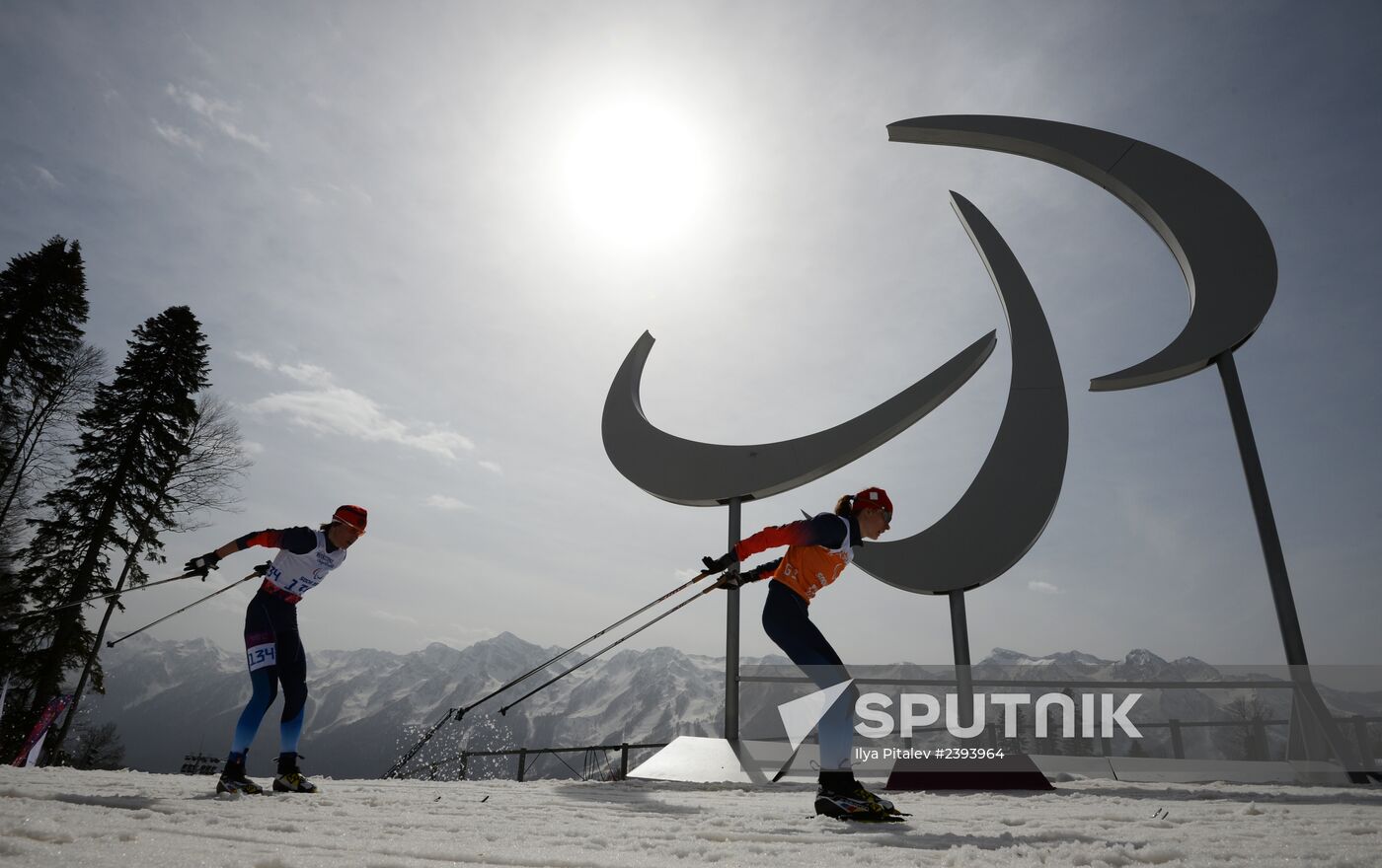 2014 Winter Paralympics. Cross-country skiing. Women. 15km race
