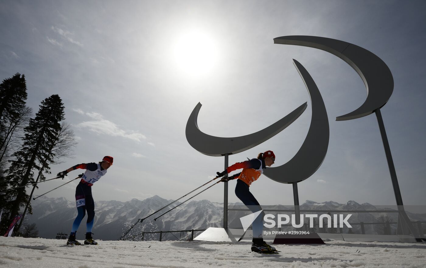 2014 Winter Paralympics. Cross-country skiing. Women. 15km race