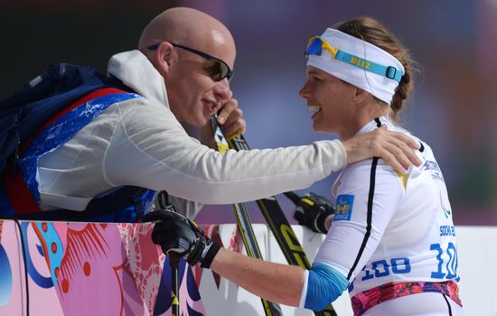 2014 Winter Paralympics. Cross-country skiing. Women. 15km race