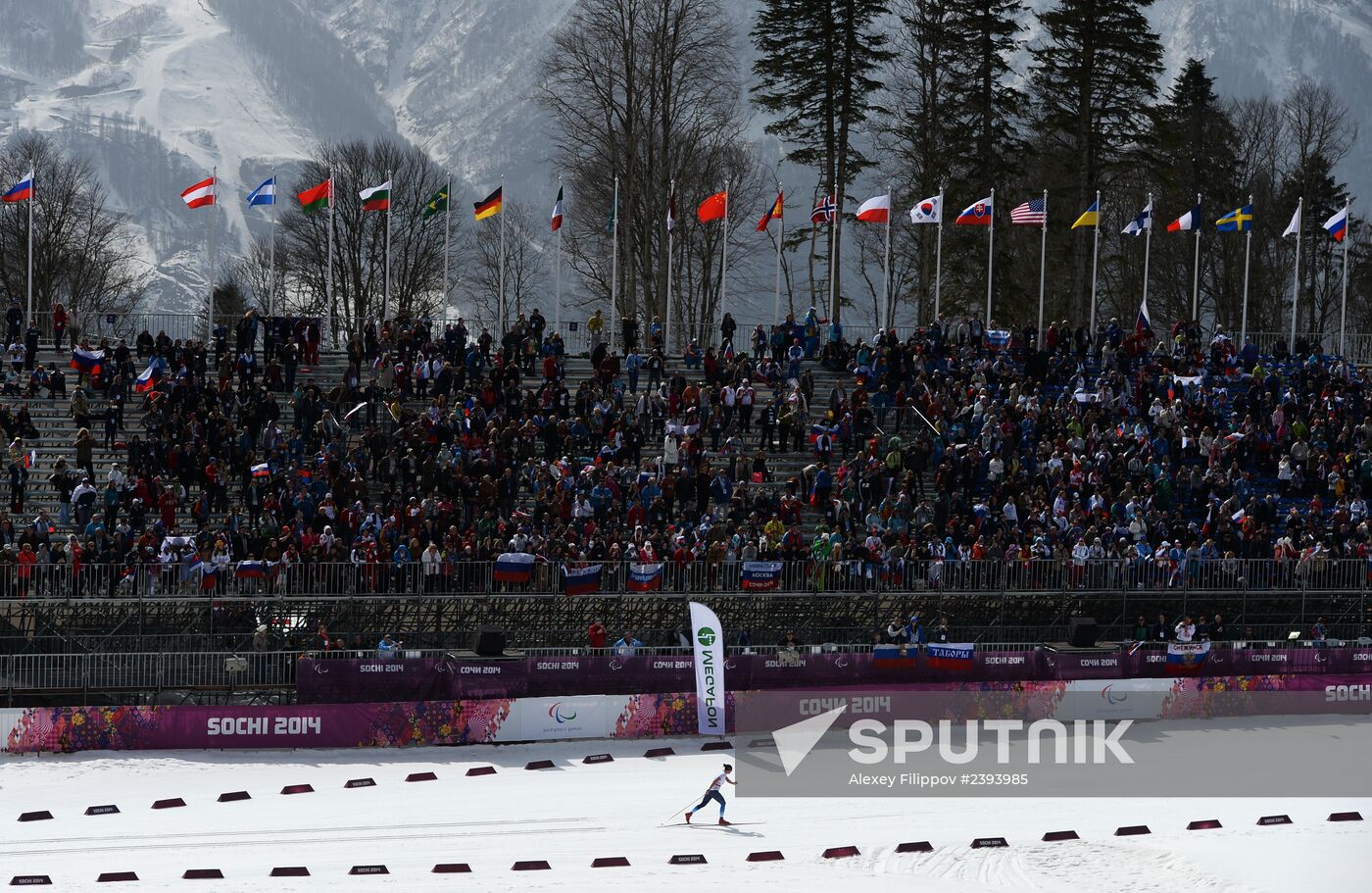 2014 Winter Paralympics. Cross-country skiing. Women. 15km race