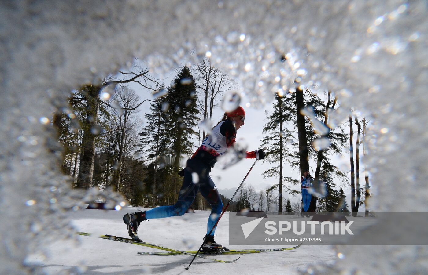 2014 Winter Paralympics. Cross-country skiing. Women. 15km race