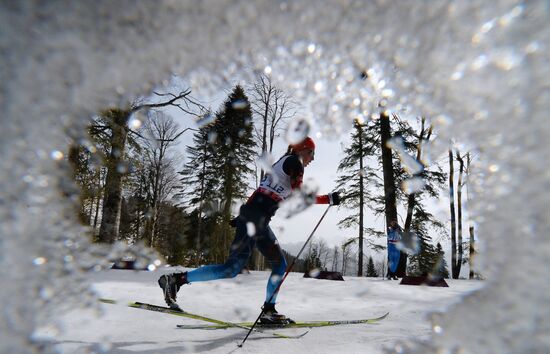 2014 Winter Paralympics. Cross-country skiing. Women. 15km race