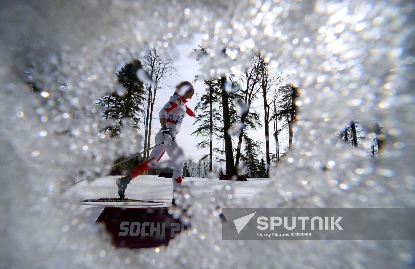 2014 Winter Paralympics. Cross-country skiing. Women. 15km race