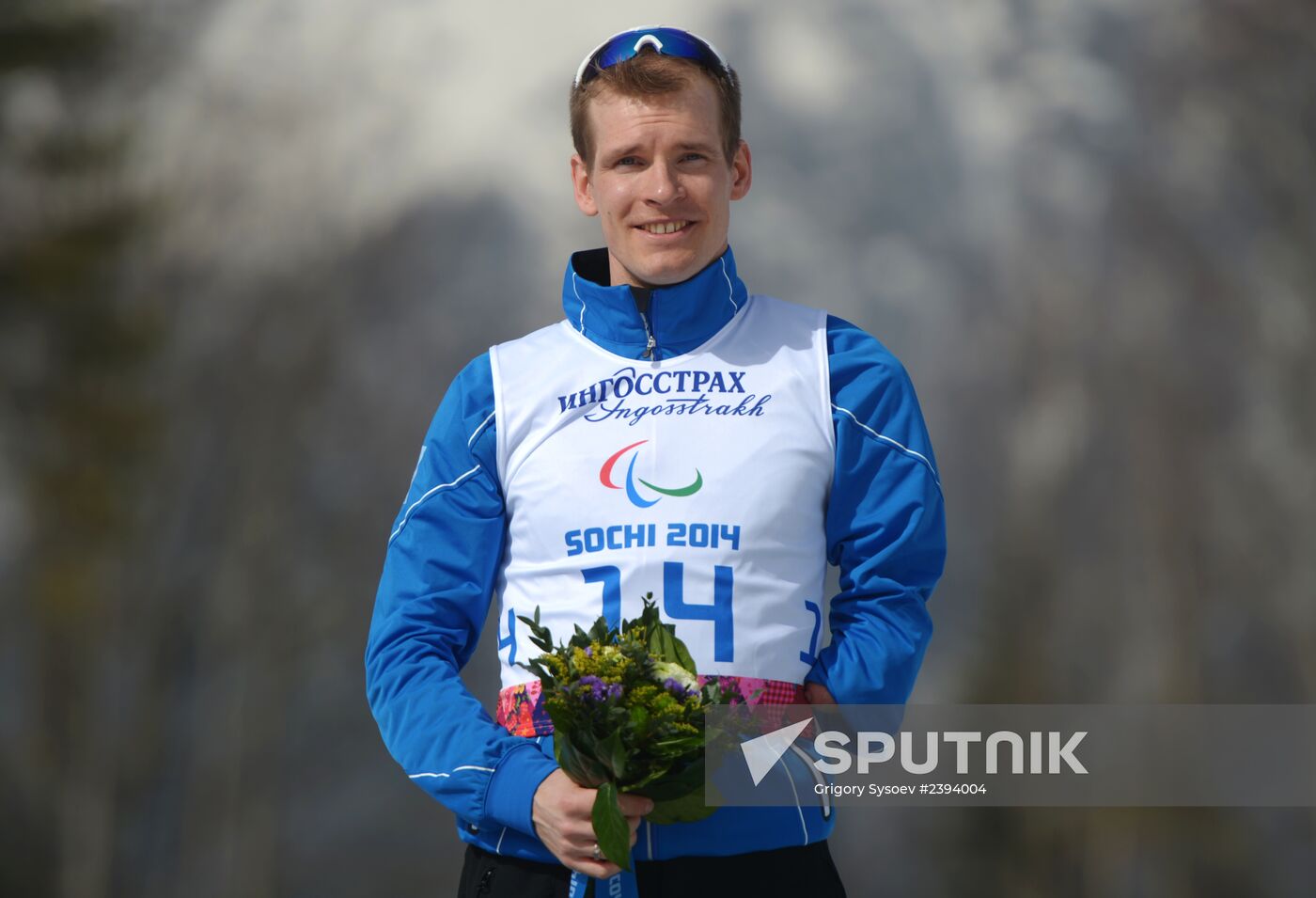 2014 Winter Paralympics. Cross-country skiing. Men. 20km race