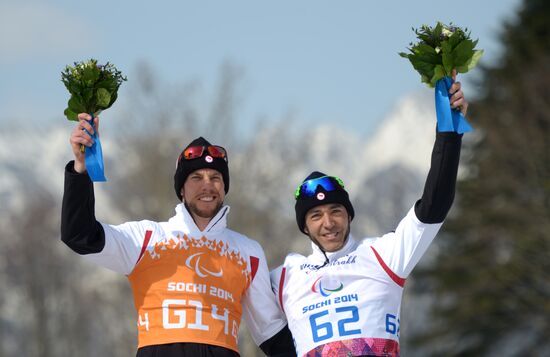 2014 Winter Paralympics. Cross-country skiing. Men. 20km race