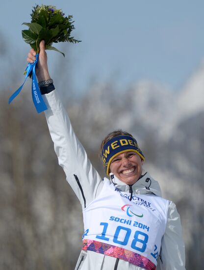 2014 Winter Paralympics. Cross-country skiing. Women. 15km race