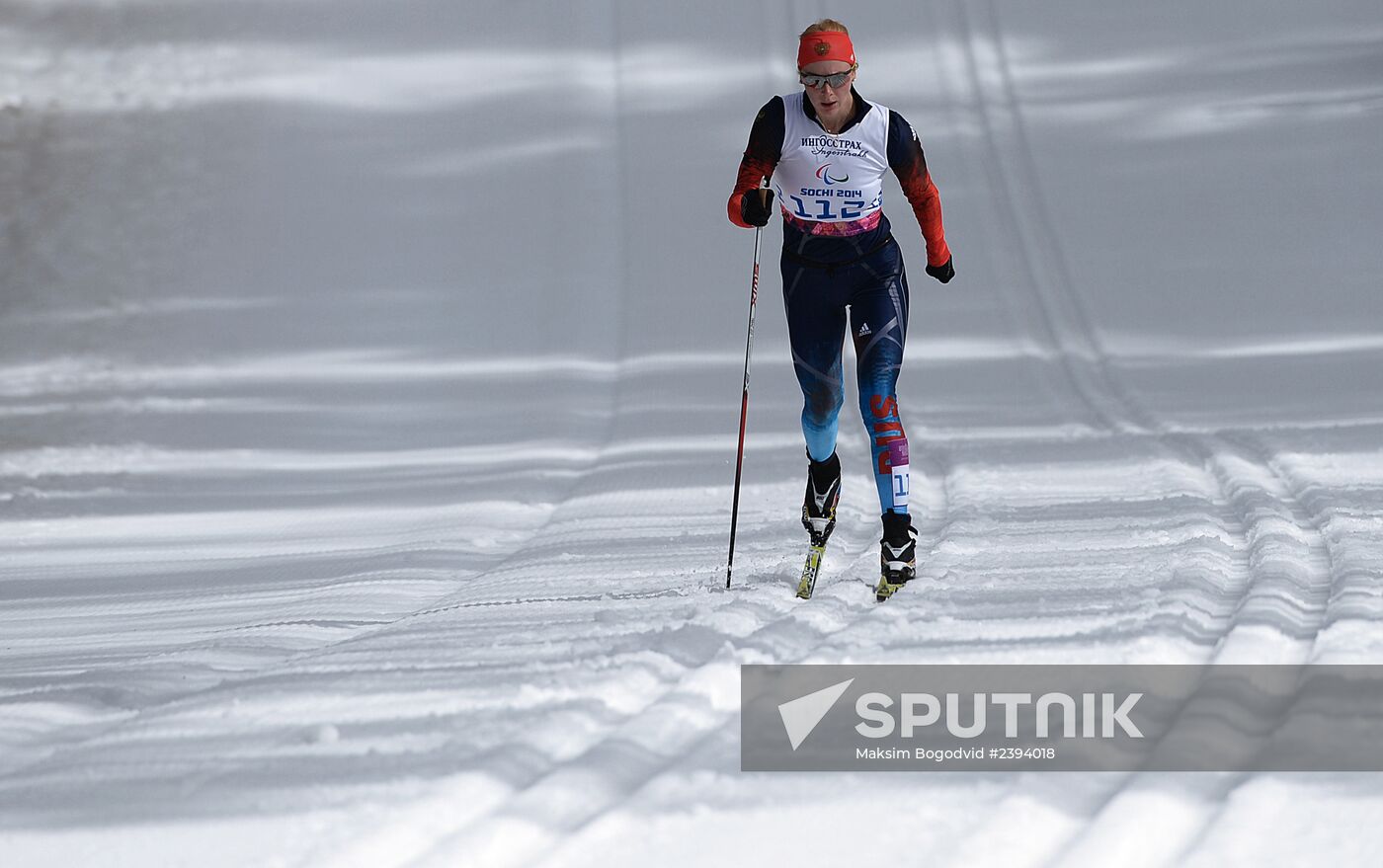 2014 Paralympics. Cross-country skiing. Women. 15km race