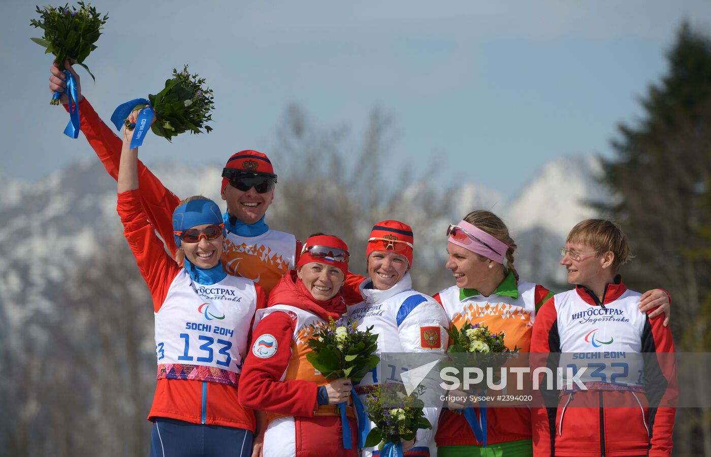 2014 Winter Paralympics. Cross-country skiing. Women. 15km race