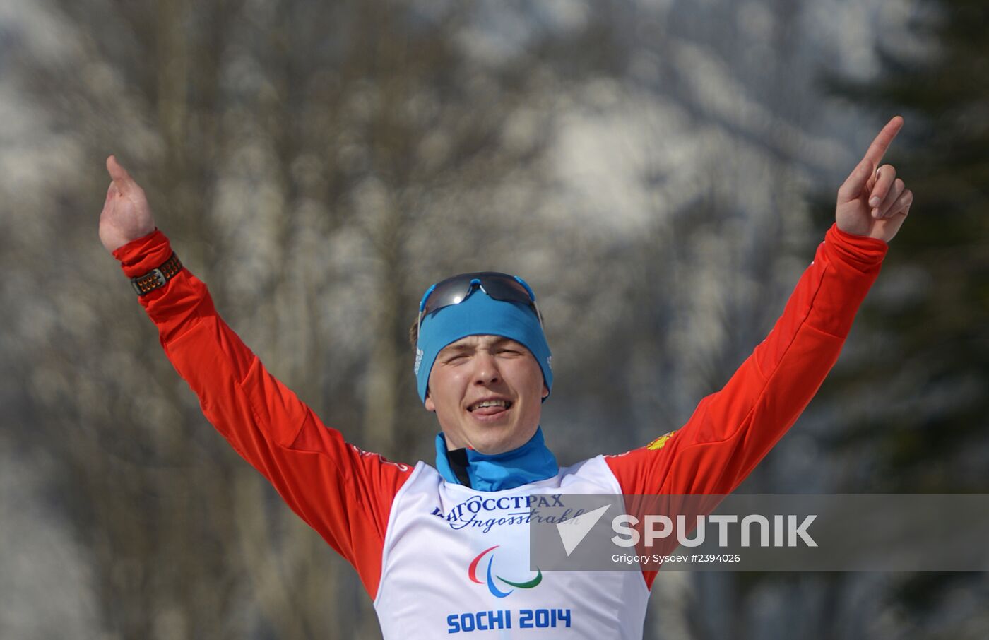 2014 Winter Paralympics. Cross-country skiing. Men. 20km race