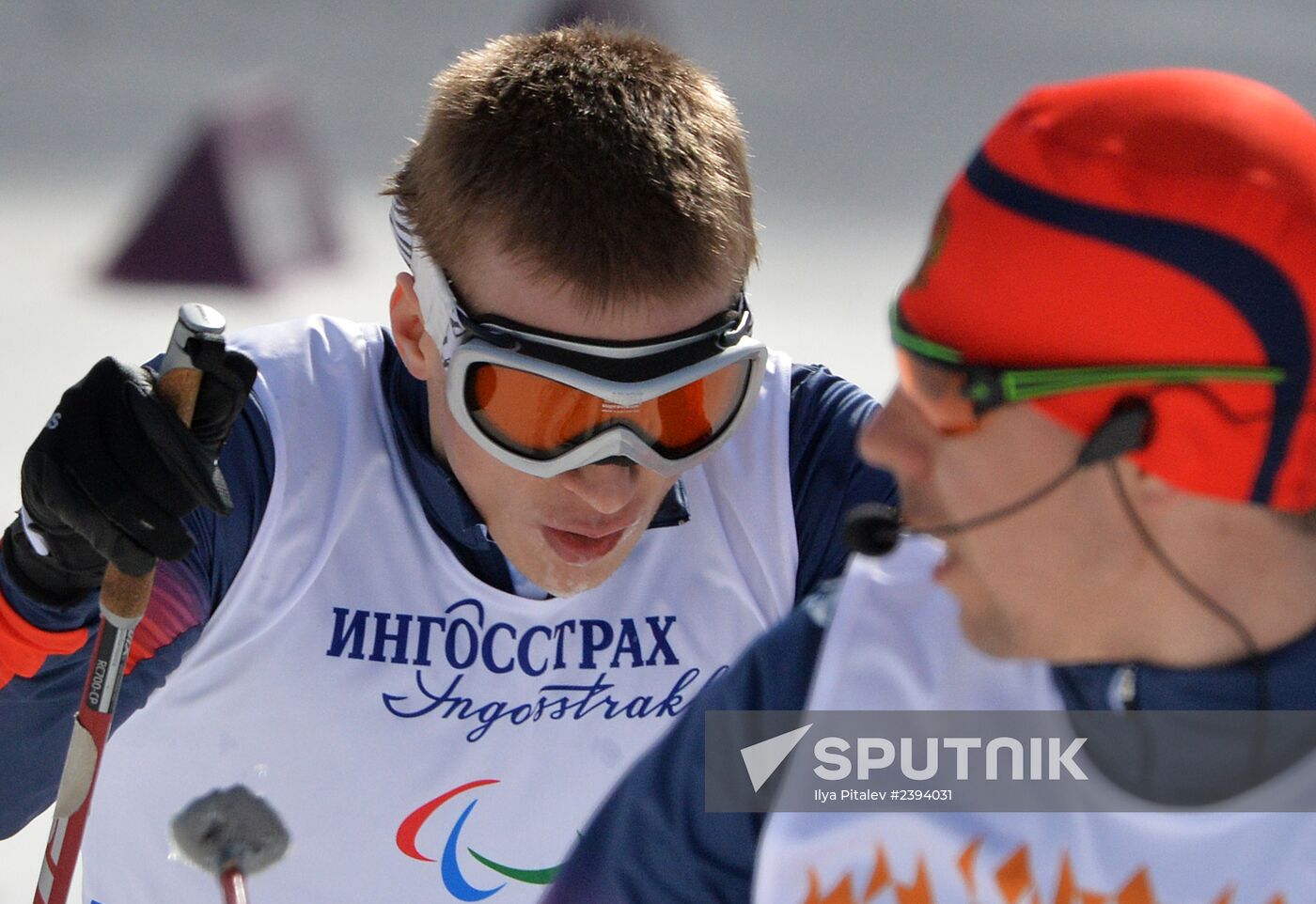 2014 Winter Paralympics. Cross-country skiing. Men. 20km race