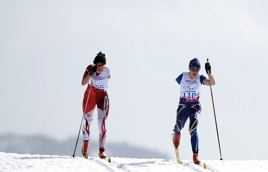 2014 Winter Paralympics. Cross-country skiing. Women. 15km race