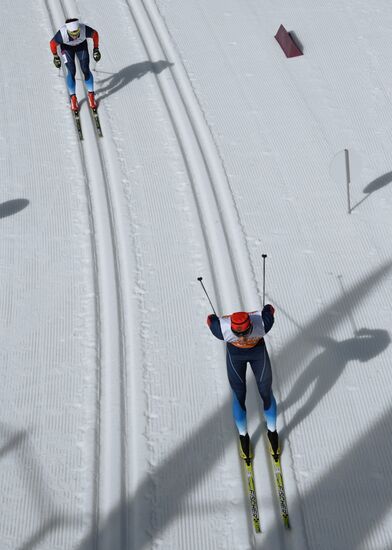 2014 Winter Paralympics. Cross-country skiing. Men. 20km race